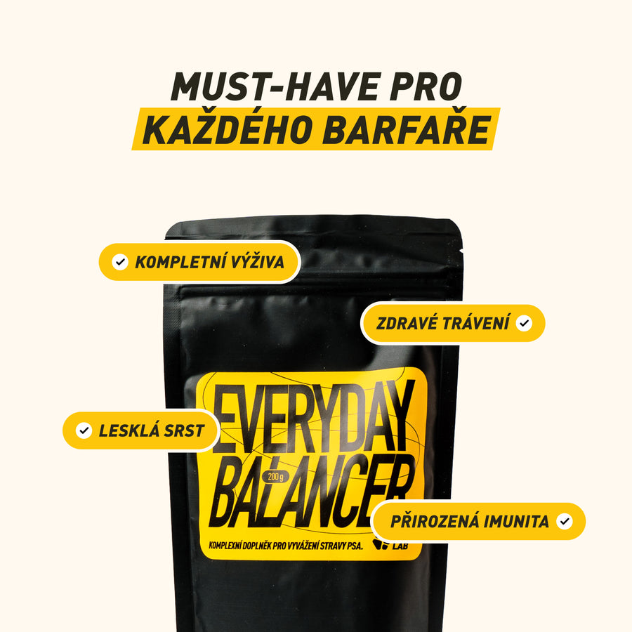 Everyday balancer | Komplexní vitamínový a minerální mix pro stoprocentně vyvážený každodenní BARF