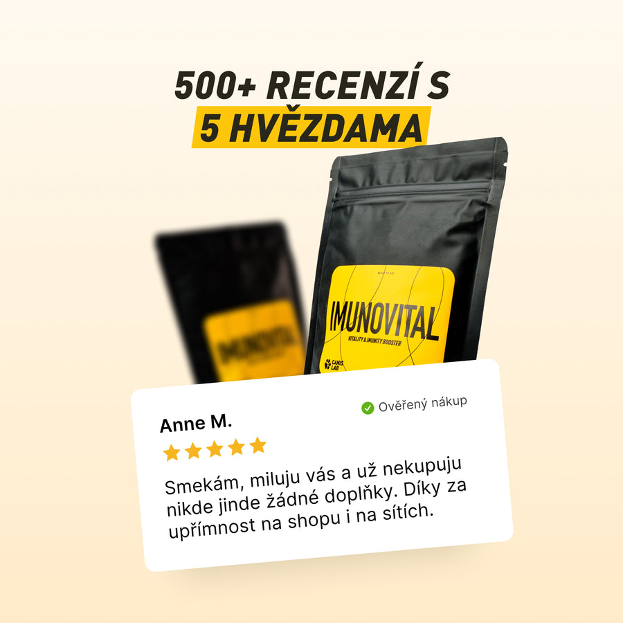 Imunovital | Komplexní multivitamin pro silnou imunitu a vitalitu tvého psa