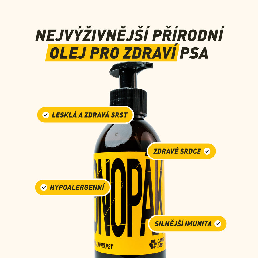 Konopák | Za studena lisovaný konopný olej pro posílení imunity a péči o alergickou kůži