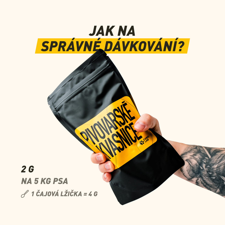 Pivovarské kvasnice pro psy | 200 g