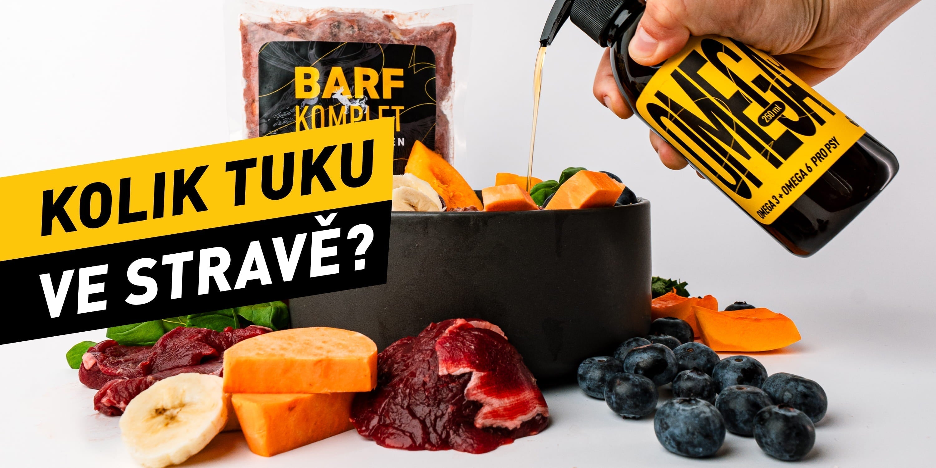 Kolik tuku by měl mít pes ve stravě?