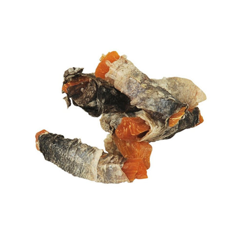 Rybí závitky s batáty| Pamlsky pro psy FISH4DOGS | 100 g