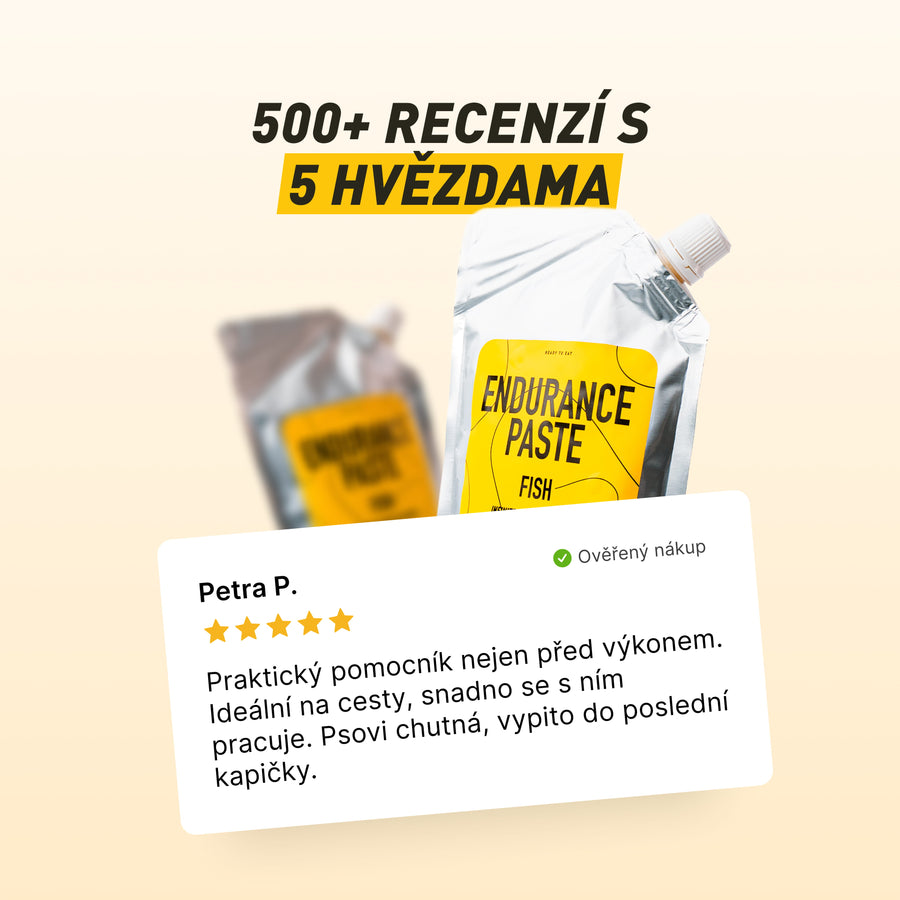 Endurance Paste | Energetická pasta pro okamžité dodání síly a výdrže při dlouhé zátěži