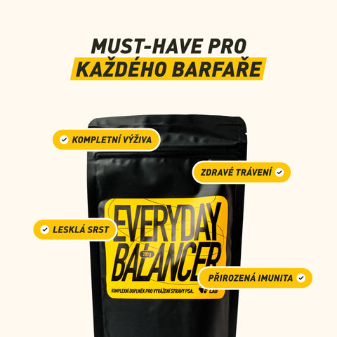 Everyday balancer | B.A.R.F. Balancer | Nejdůležitější živiny pro psy
