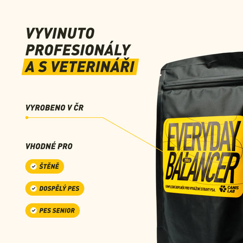 Everyday balancer | B.A.R.F. Balancer | Nejdůležitější živiny pro psy