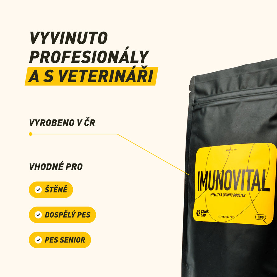 Imunovital | Komplexní multivitamin pro silnou imunitu a vitalitu tvého psa