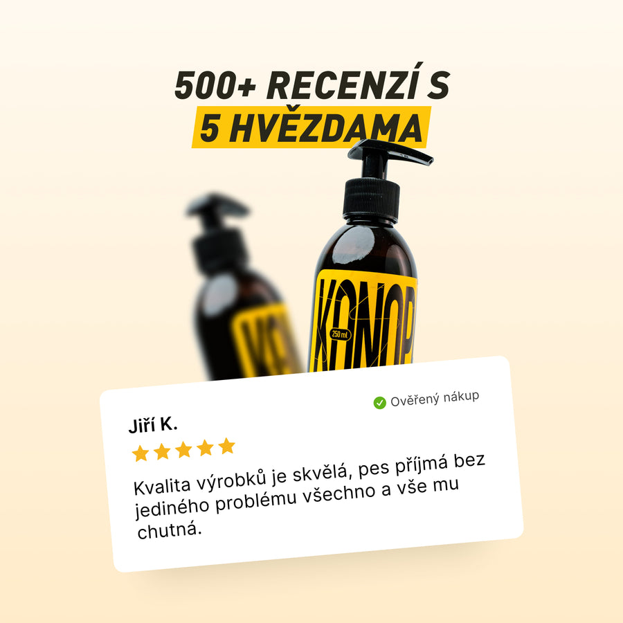 Konopák | Za studena lisovaný konopný olej pro posílení imunity a péči o alergickou kůži