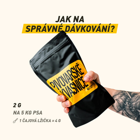 Pivovarské kvasnice pro psy | 200 g
