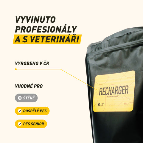 Recharger | Kaše pro psy na doplnění energie a živin | 600 g