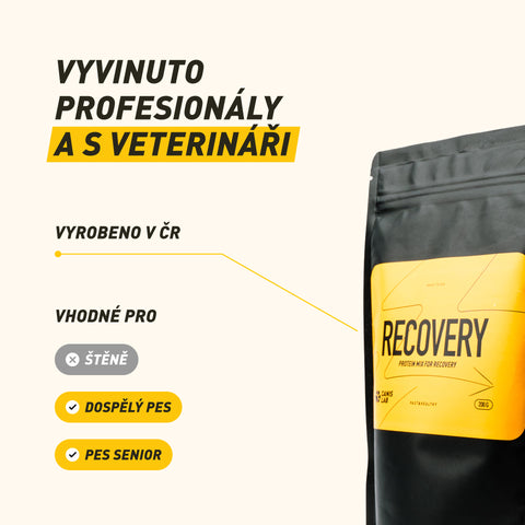 Recovery | Proteinová směs pro regeneraci psů