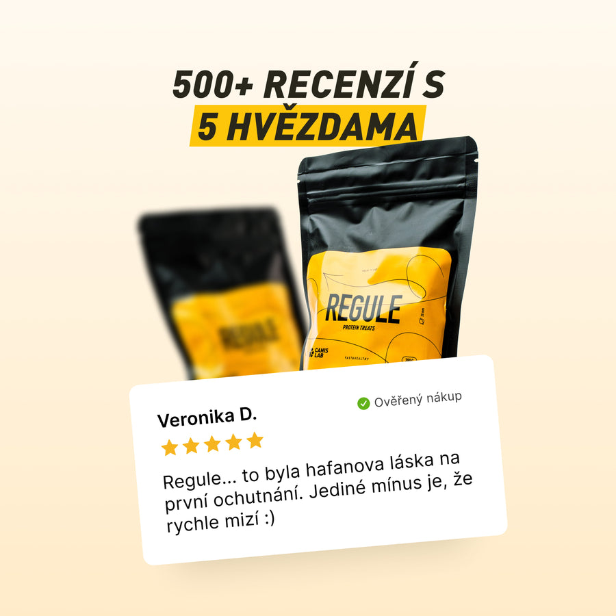 Regule | Regenerační pamlsky pro rychlé zotavení svalů a podporu kloubů po zátěži